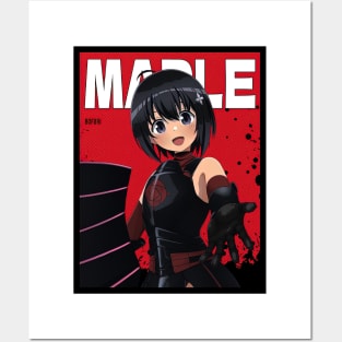 Maple BOFURI Red Comic Posters and Art